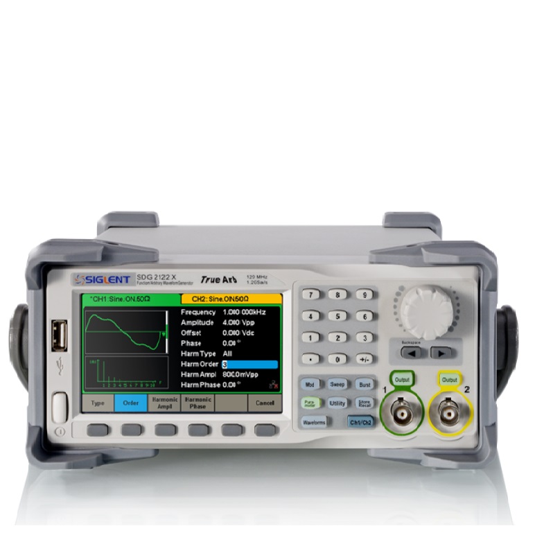 Máy phát xung, hàm Siglent SDG2122X