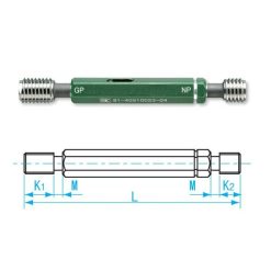 Dưỡng đo ren trong M12x1.5-GPNP-6H, Niigata Seiki GPNP-1215I