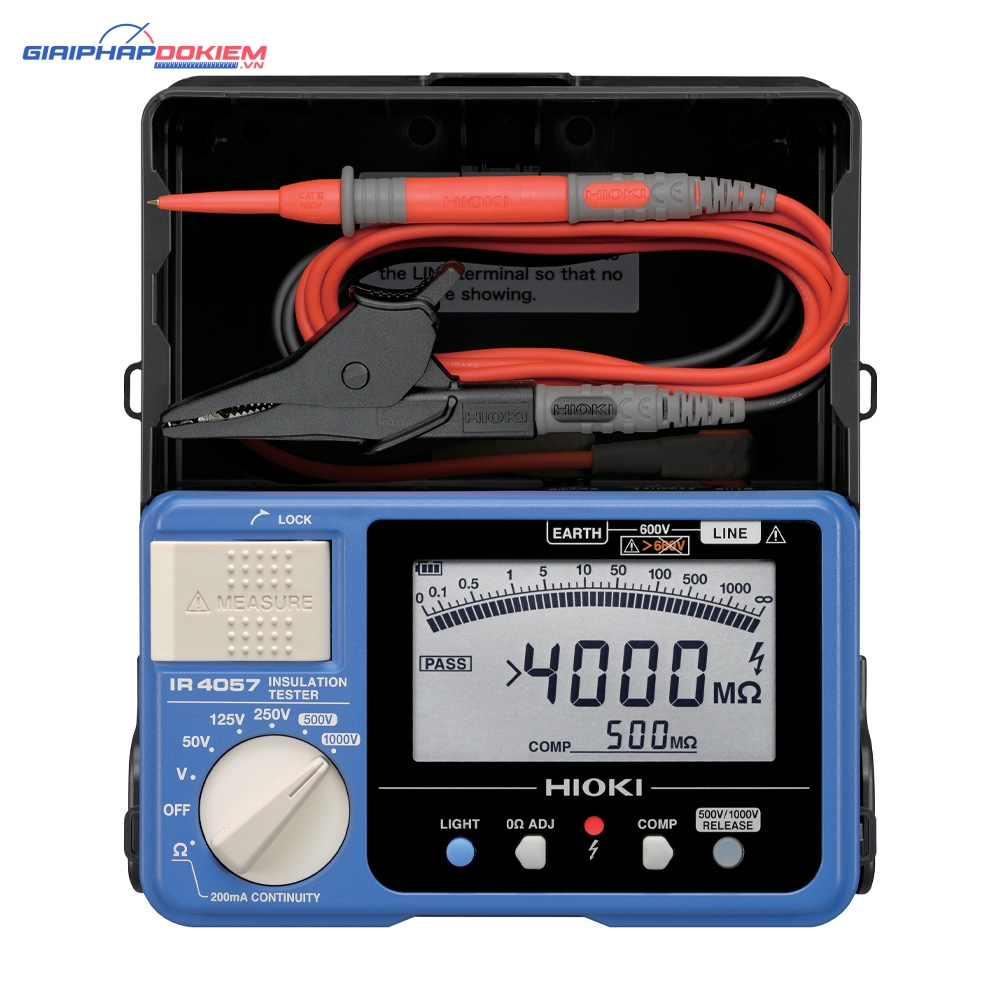 Thiết Bị Đo Điện Trở Cách Điện Hioki IR4057-20 3 Thiết Bị Đo Điện Trở Cách Điện Hioki IR4057-20