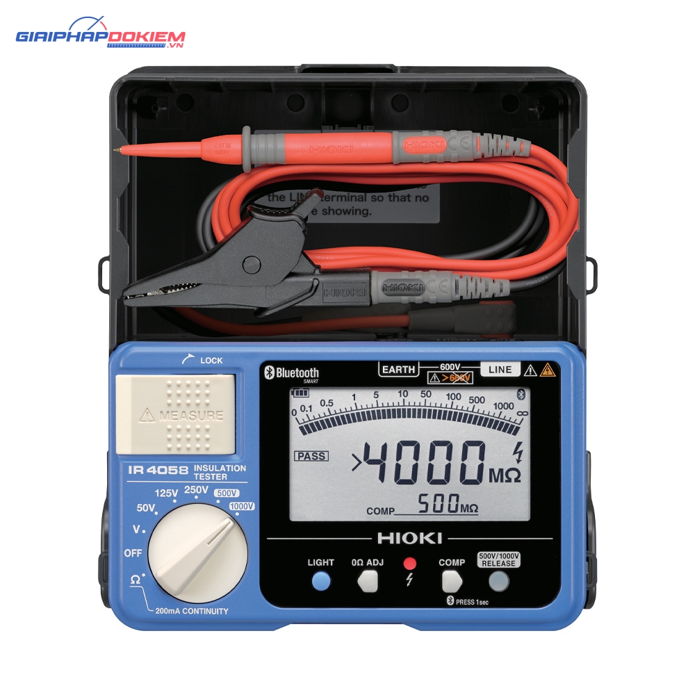 Thiết Bị Đo Điện Trở Cách Điện Hioki IR4058-20 3 Đầu Đo Hioki IM9100
