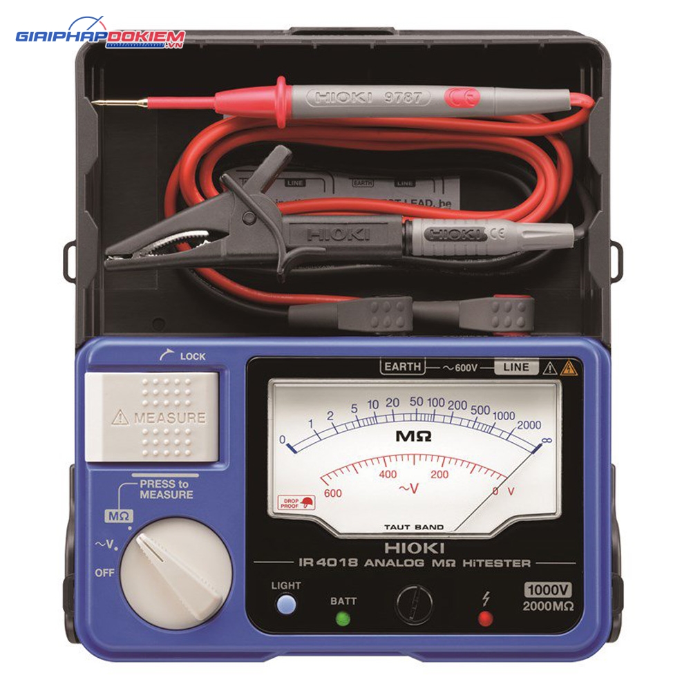 Thiết Bị Đo Điện Trở Cách Điện Hioki IR4018-20 3 Thiết Bị Đo Điện Trở Cách Điện Hioki IR4018-20