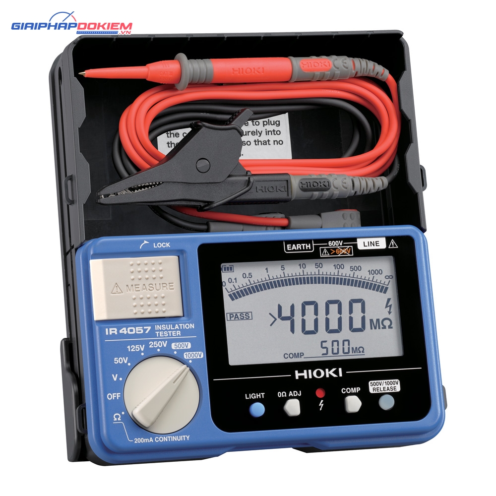 Thiết Bị Đo Điện Trở Cách Điện Hioki IR4057-20 2 Thiết Bị Đo Điện Trở Cách Điện Hioki IR4057-20