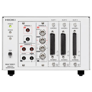 Bộ chuyển mạch đa kênh Hioki SW1001 5 Phần Mềm Hioki IM9000