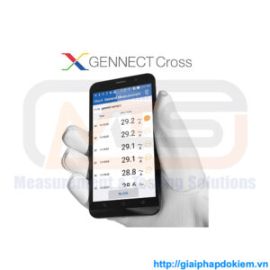 Phần Mềm Hiển Thị Smart Phone GENNECT CROSS của Hioki 12 Phần Mềm Kết Nối Smart Phone GENNECT Cross Hioki SF4071, SF4072