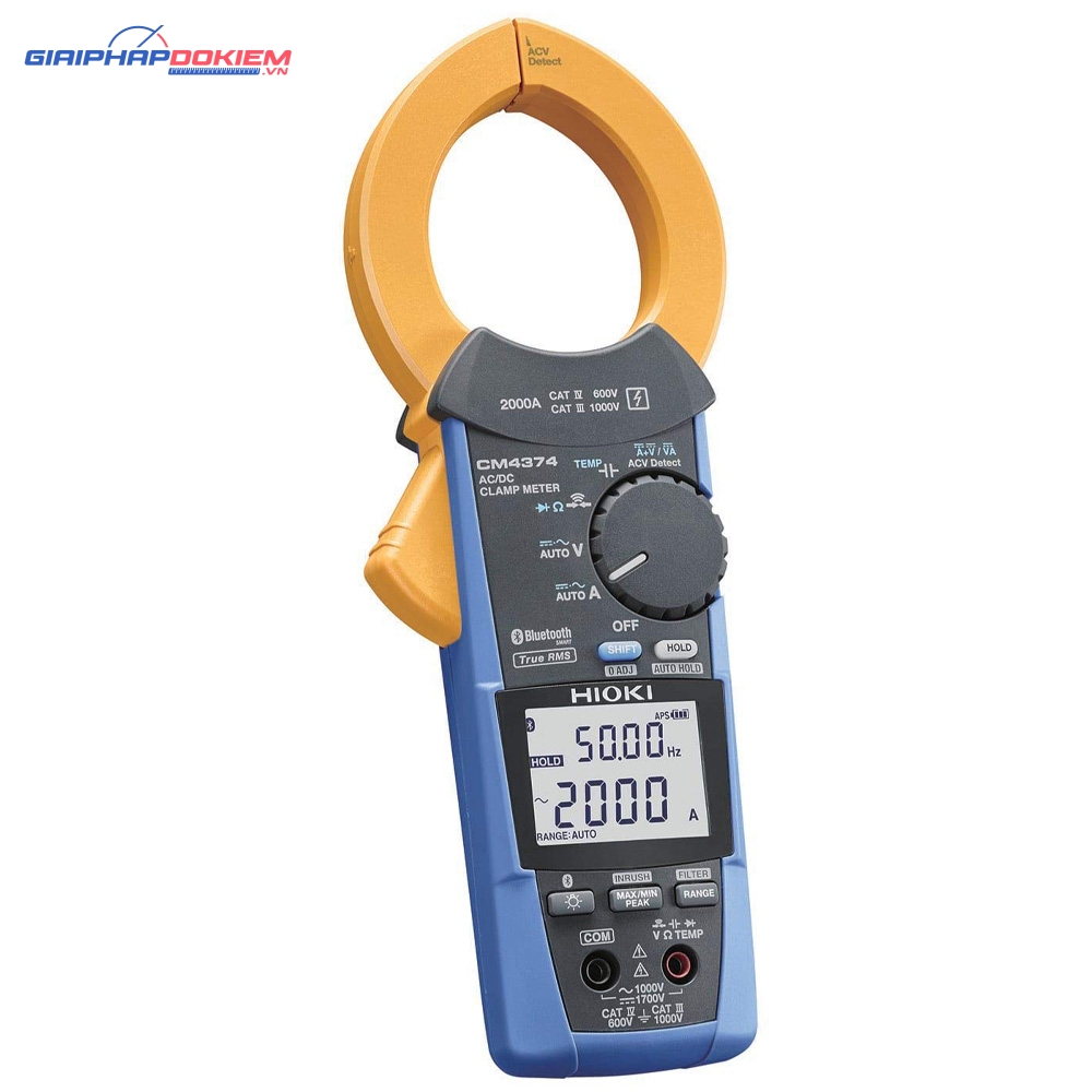 Ampe Kìm Đo Dòng AC/DC Hioki CM4374 (Bluetooth®) 4 Ampe Kìm Đo Dòng AC/DC Hioki CM4374 (Bluetooth®)
