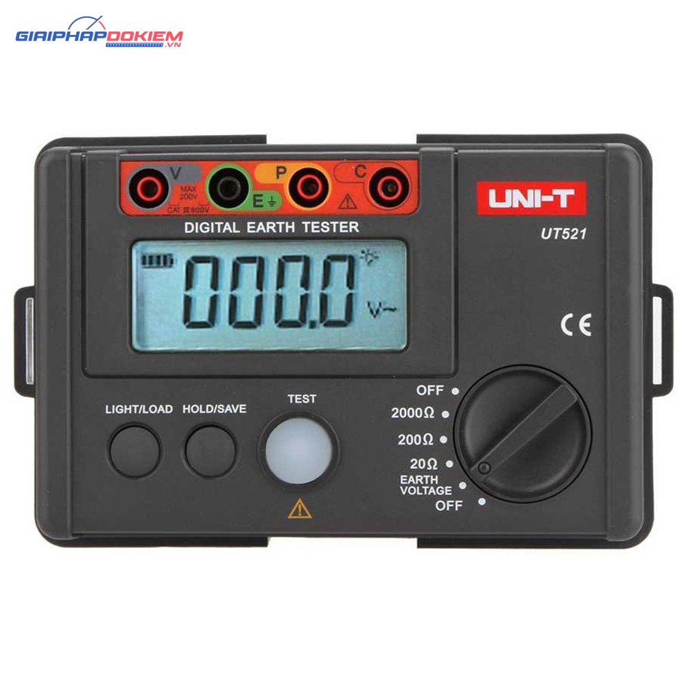 Máy Đo Điện Trở Đất Uni-T UT521 2 Ampe Kìm Đo Dòng AC/DC Uni-T UT210D