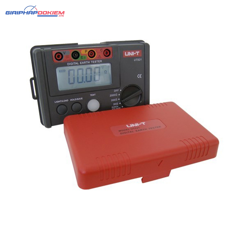 Máy Đo Điện Trở Đất Uni-T UT521 3 Ampe Kìm Đo Dòng AC/DC Uni-T UT210D