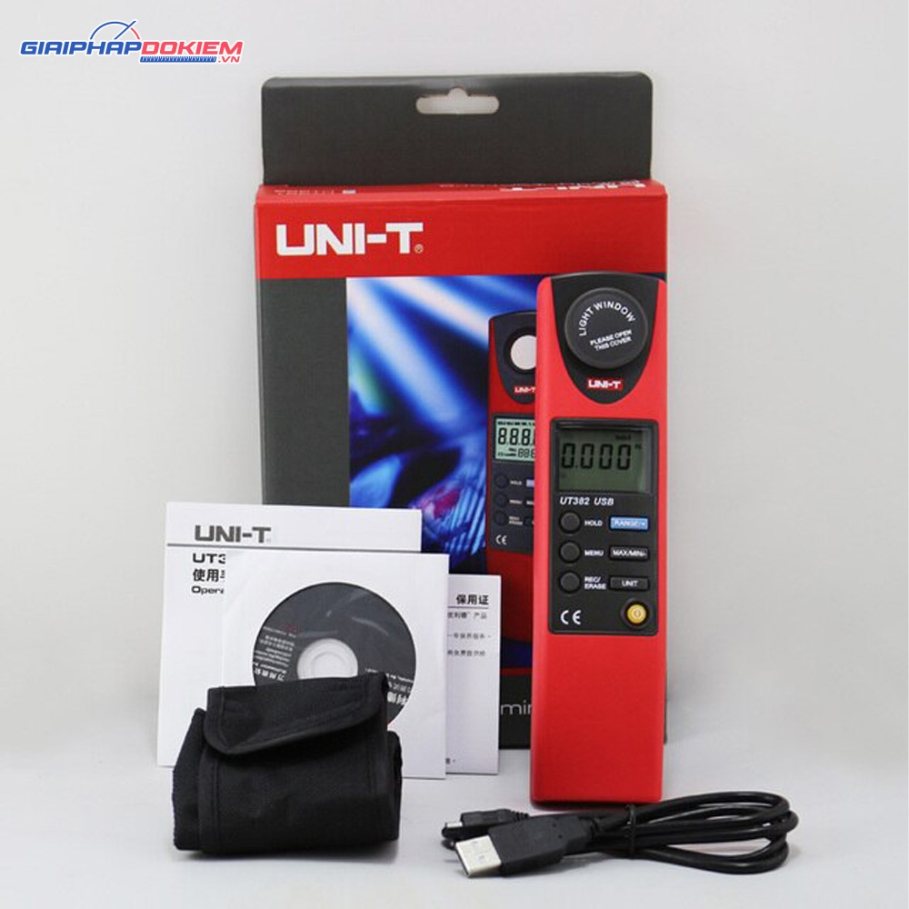 Máy Đo Cường Độ Ánh Sáng Uni-T UT382 3 Máy Đo Cường Độ Ánh Sáng Uni-T UT382
