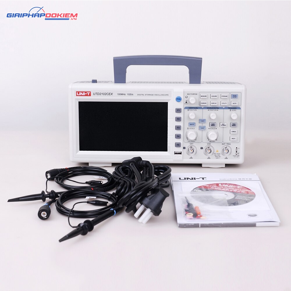 Máy Đo Hiện Sóng Uni-T UTD2052CEX 3 Máy Đo Hiện Sóng Uni-T UTD2052CEX