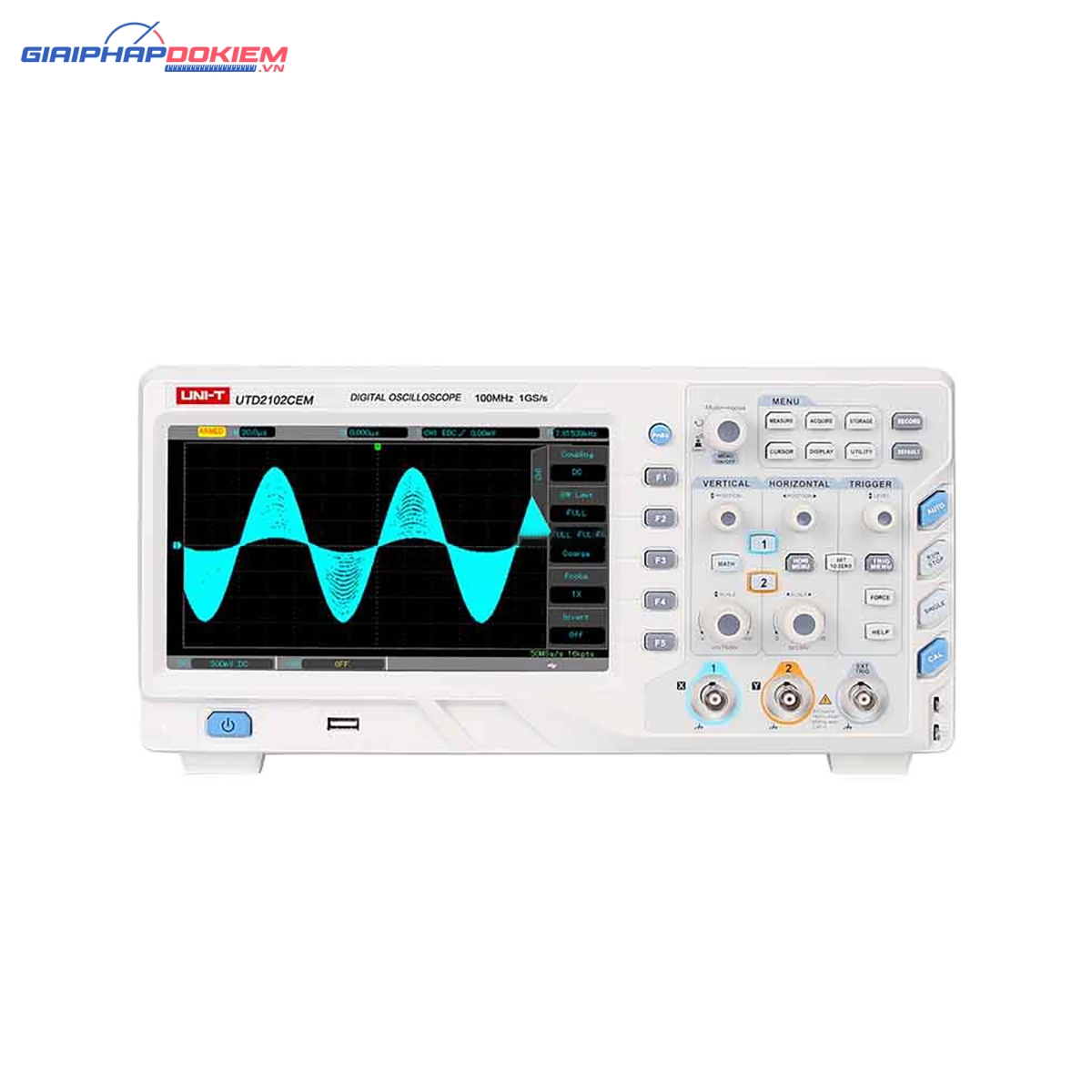 Máy Đo Hiện Sóng Uni-T UTD2102CEM 2 Máy Đo Hiện Sóng Uni-T UTD2102CEM