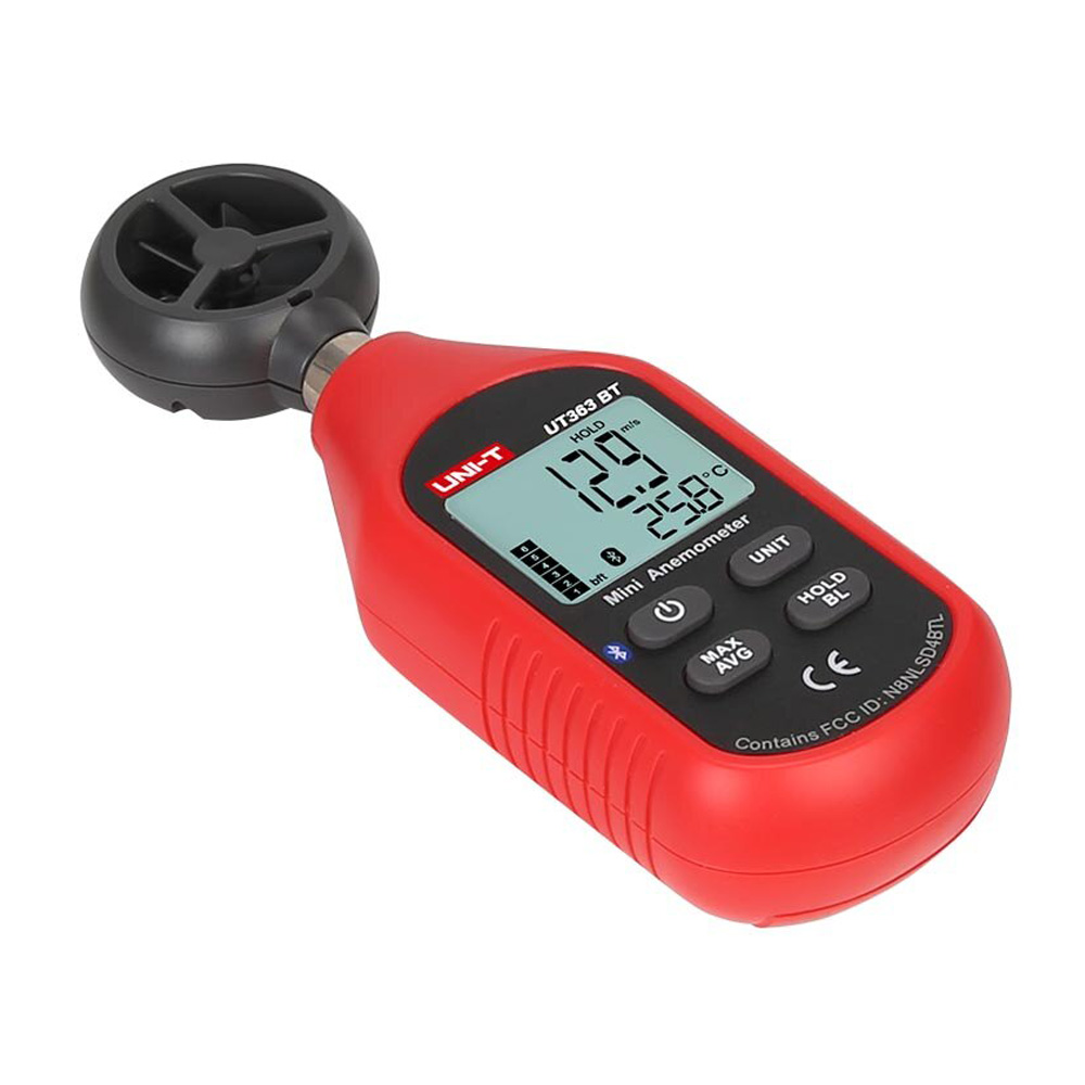 Máy Đo Tốc Độ Gió Uni-T UT363-BT 3 Máy Đo Tốc Độ Gió Uni-T UT363-BT