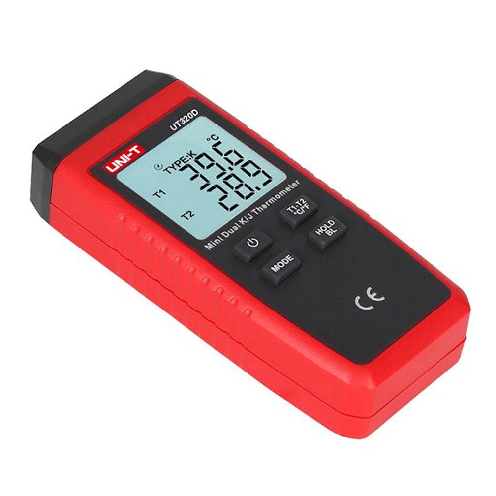 Nhiệt Kế Cặp Nhiệt Điện Mini Uni-T UT320D 2 Nhiệt Kế Cặp Nhiệt Điện Mini Uni-T UT320D