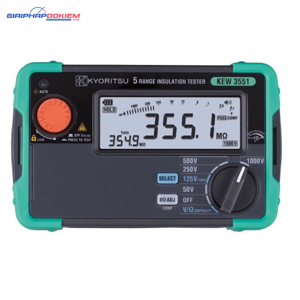 Thiết Bị Đo Cách Điện Kyoritsu 3551 4 Thiết Bị Đo Cách Điện Kyoritsu 3131A