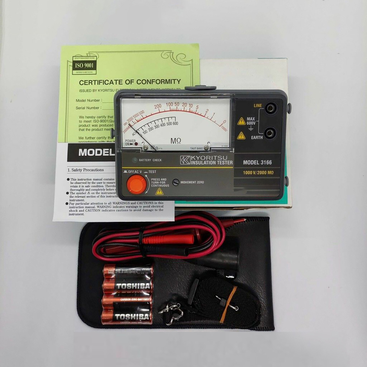 Thiết Bị Đo Cách Điện Kyoritsu 3166 6 Thiết Bị Đo Cách Điện Kyoritsu 3166