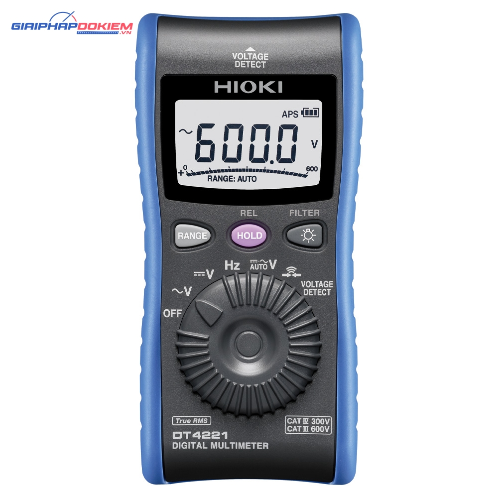 Thiết Bị Đo Điện Đa Năng Hioki DT4221 2 Thiết Bị Đo Điện Đa Năng Hioki DT4221