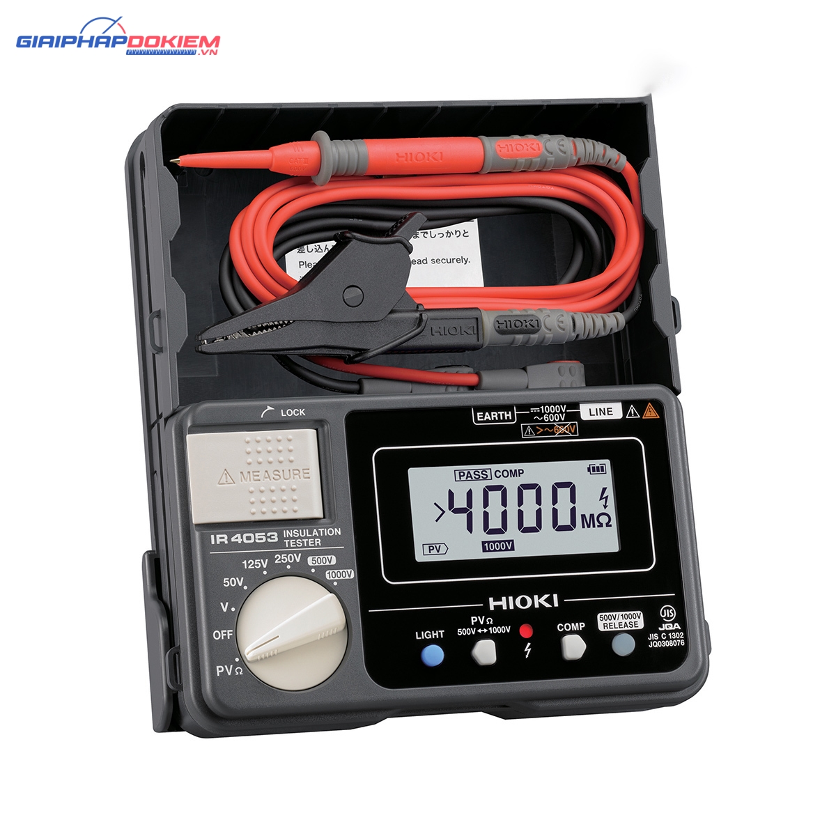 Thiết Bị Đo Điện Trở Cách Điện Hioki IR4053-10 5 Thiết Bị Đo Điện Trở Cách Điện Hioki IR4053-10