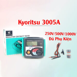 Thiết Bị Đo Điện Trở Cách Điện Kyoritsu 3005A 10 Thiết Bị Đo Điện Trở Cách Điện Kyoritsu 3005A