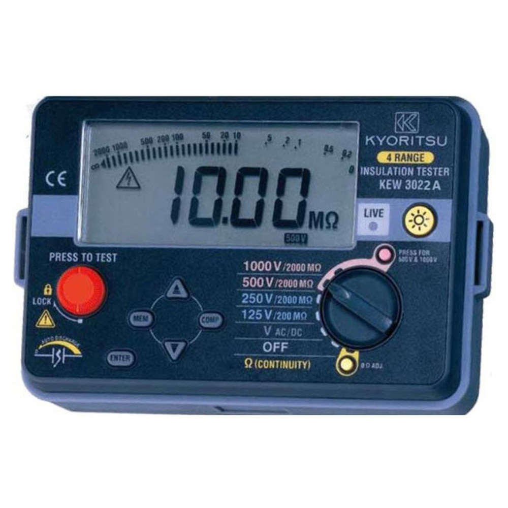 Thiết Bị Đo Điện Trở Cách Điện Kyoritsu 3021A