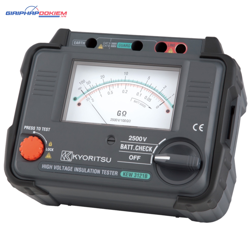 Thiết Bị Đo Cách Điện Kyoritsu 3121B 3 Thiết Bị Đo Cách Điện Kyoritsu 3121B
