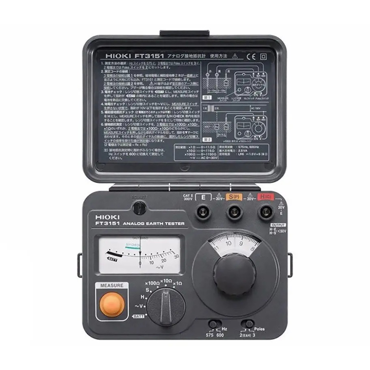 Thiết Bị Đo Điện Trở Đất Hioki FT3151 3 Thiết Bị Đo Điện Trở Đất Hioki FT3151