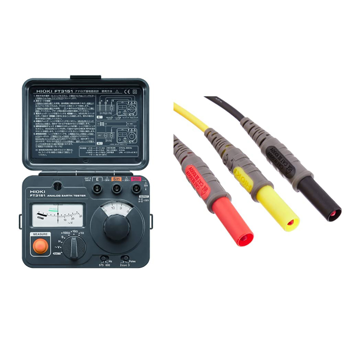 Thiết Bị Đo Điện Trở Đất Hioki FT3151 4 Thiết Bị Đo Điện Trở Đất Hioki FT3151