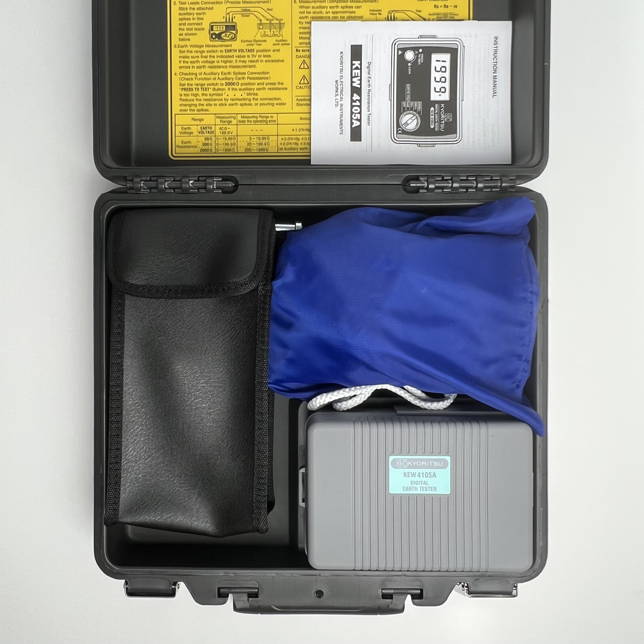 Thiết Bị Đo Điện Trở Đất Kyoritsu 4105AH 5 Thiết Bị Đo Điện Trở Đất Kyoritsu 4105AH