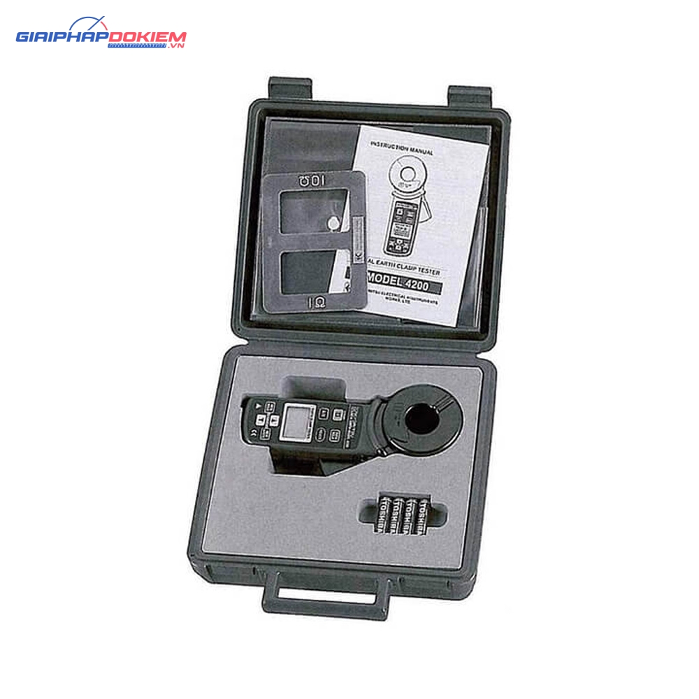 Ampe Kìm Đo Điện Trở Đất Kyoritsu 4200 4 Ampe Kìm Đo Điện Trở Đất Kyoritsu 4200