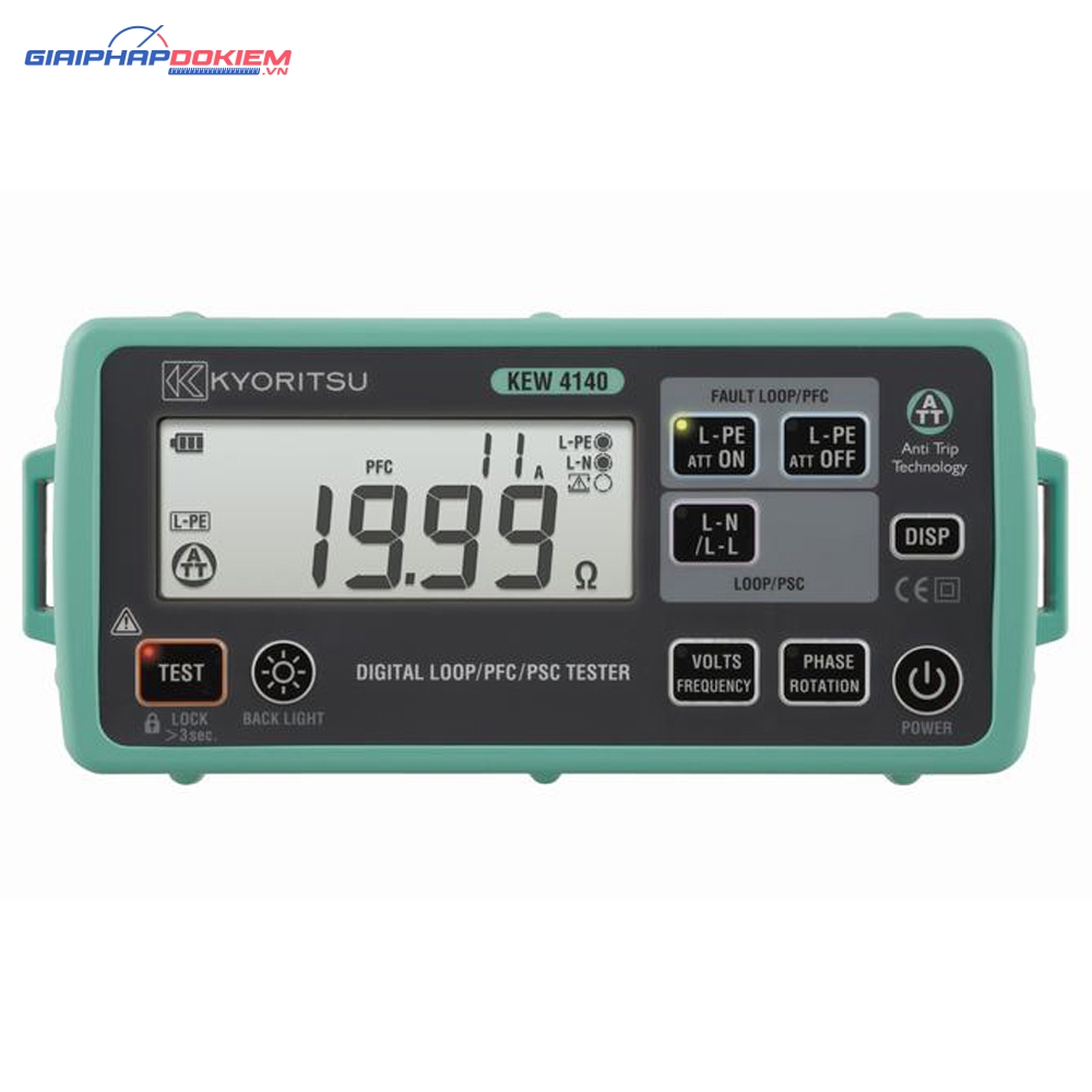 Thiết Bị Đo Trở Kháng Mạch Vòng Kyoritsu 4140 2 Thiết Bị Đo Trở Kháng Mạch Vòng Kyoritsu 4140