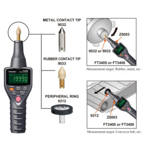 Thiết Bị Đo Tốc Độ Vòng Quay Hioki FT3405 6 Thiết Bị Đo Tốc Độ Vòng Quay Hioki FT3405