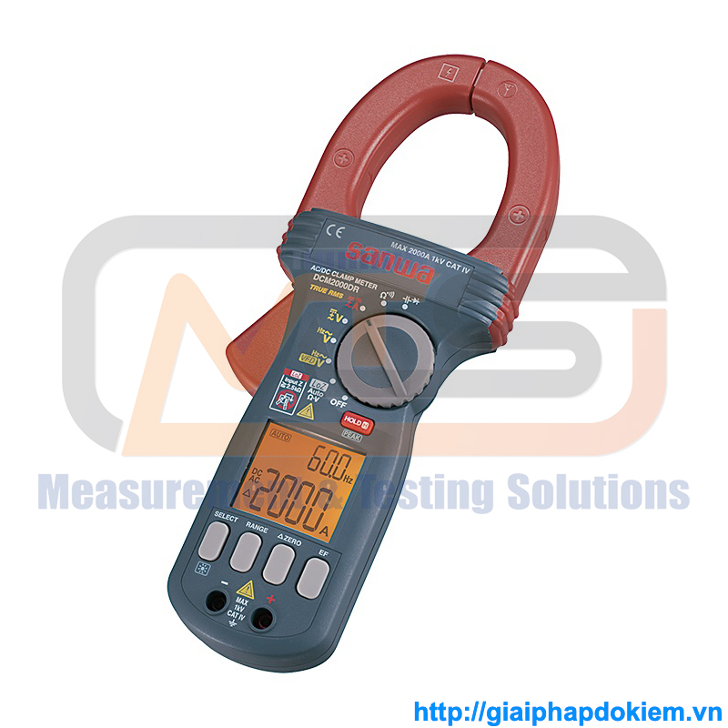 Ampe Kìm Đo Dòng AC/DC SANWA DCM2000DR 3 DCM2000DR-P