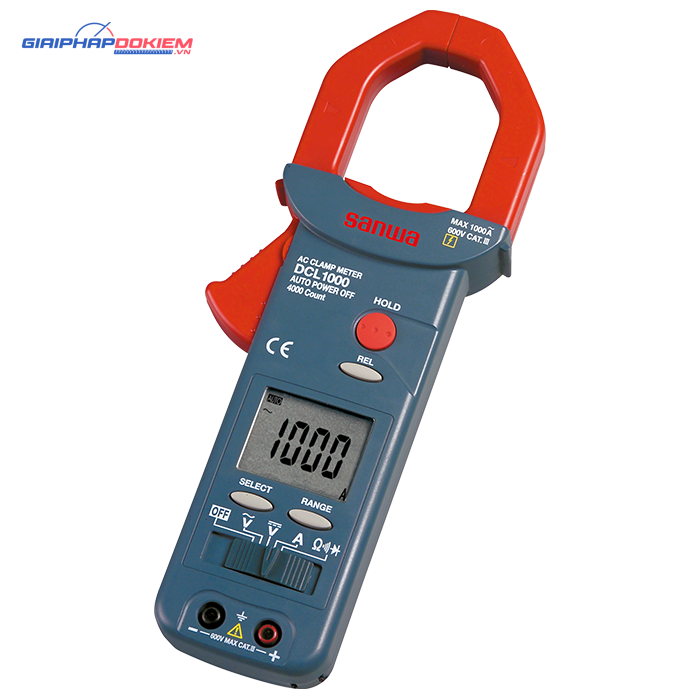 Ampe Kìm Đo Dòng AC SANWA DCL1000 2 Ampe Kìm Đo Dòng AC SANWA DCL1000