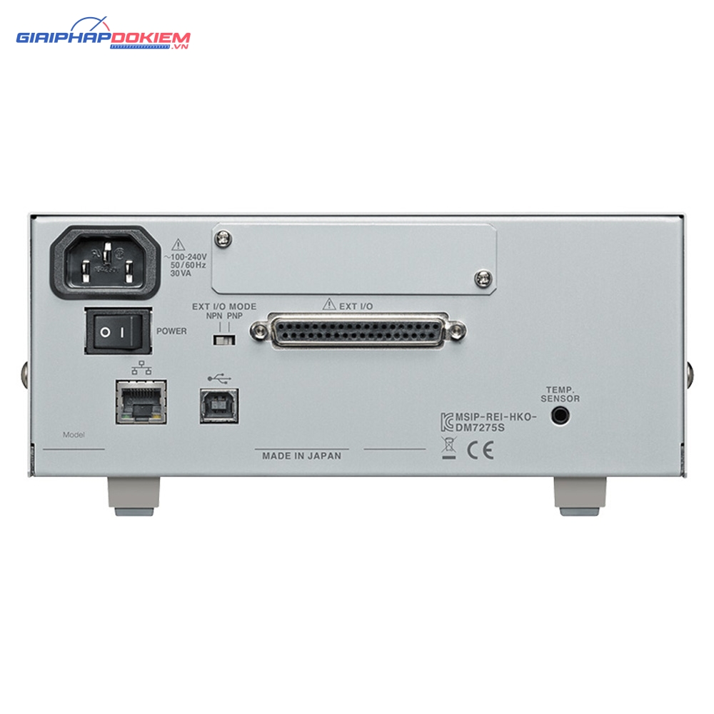 Thiết Bị Đo Điện Áp DC Độ Chính Xác Cao Hioki DM7276 6 Thiết Bị Đo Điện Áp DC Độ Chính Xác Cao Hioki DM7275