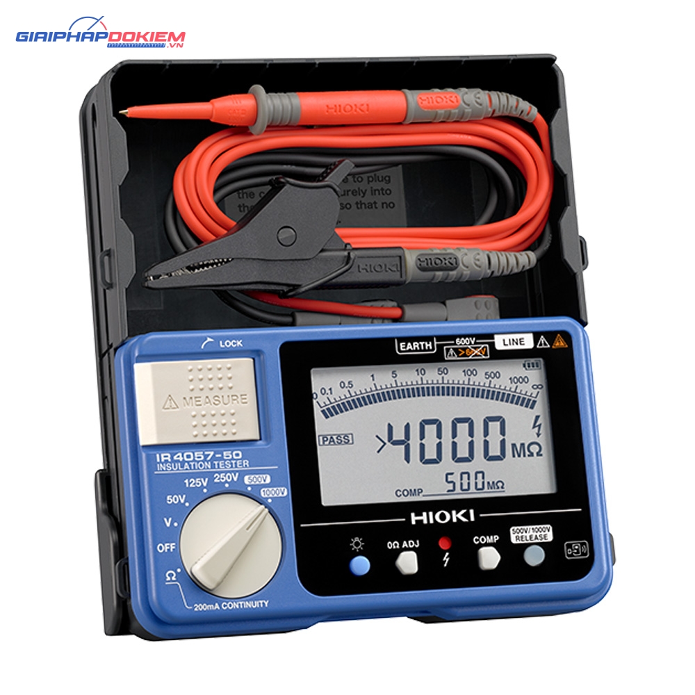 Thiết Bị Đo Điện Trở Cách Điện Hioki IR4057-50 2 Thiết Bị Đo Điện Trở Cách Điện Hioki IR4057-50