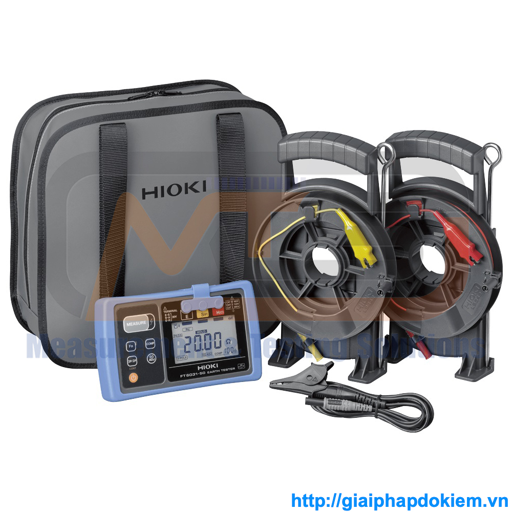 Dây Đo Hioki L9842-22 3 Thiết Bị Đo Điện Trở Đất Hioki FT6031-50