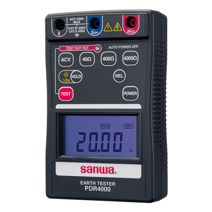 Thiết Bị Đo Điện Trở Đất SANWA PDR4000 2 Thiết Bị Đo Điện Trở Đất SANWA PDR4000