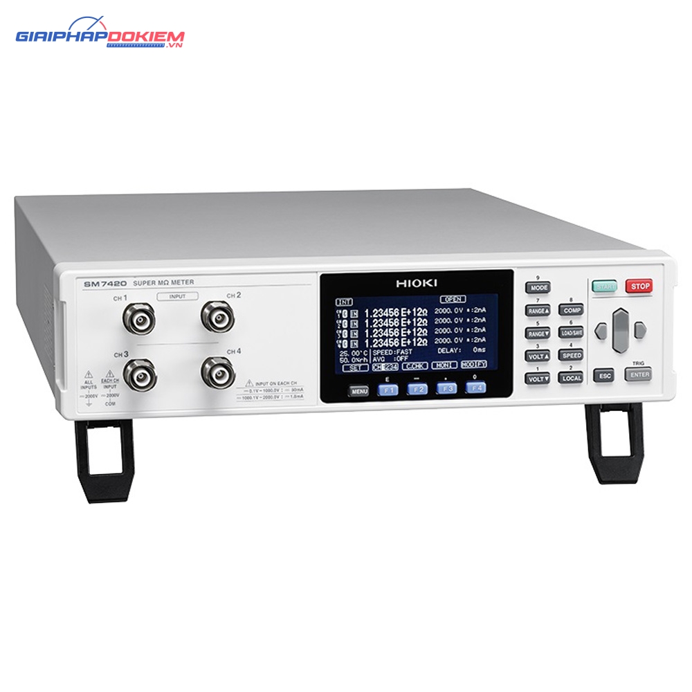 Thiết Bị Đo Điện Trở Giá Trị Cao Hioki SM7420 2 Thiết Bị Đo Điện Trở Giá Trị Cao Hioki SM7420