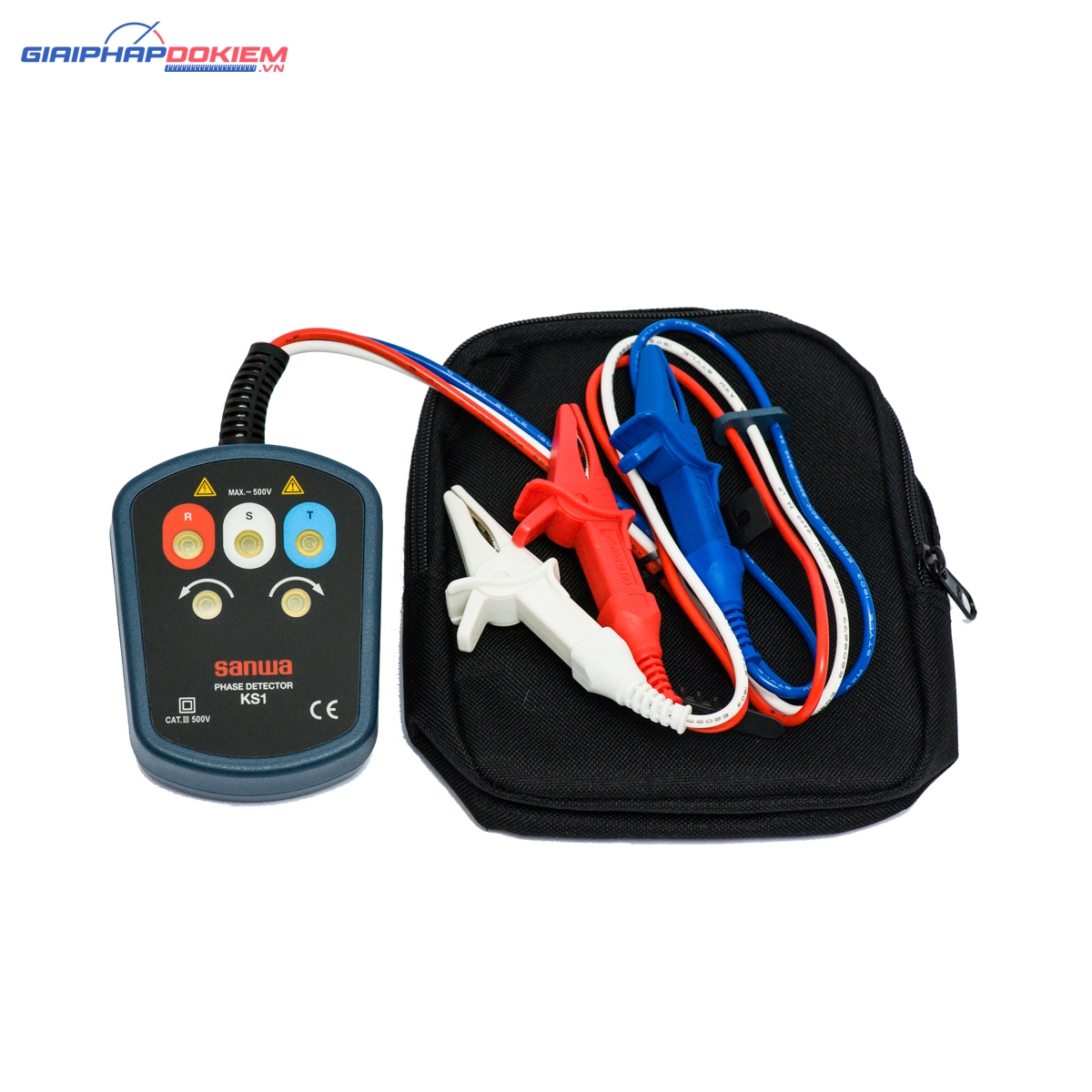 Thiết Bị Đo Thứ Tự Pha SANWA KS1 3 Thiết Bị Đo Thứ Tự Pha SANWA KS1