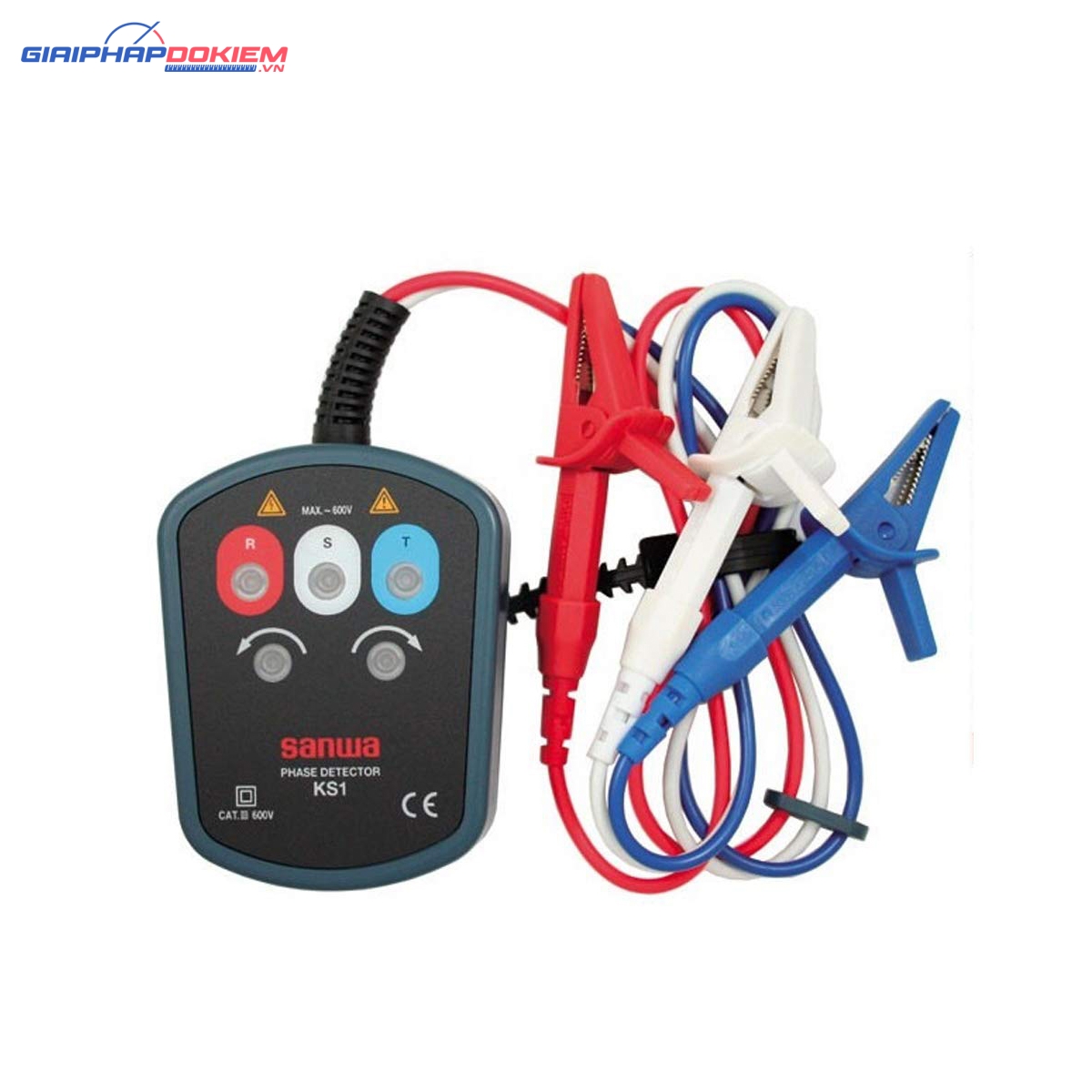 Thiết Bị Đo Thứ Tự Pha SANWA KS1 4 Thiết Bị Đo Thứ Tự Pha SANWA KS1