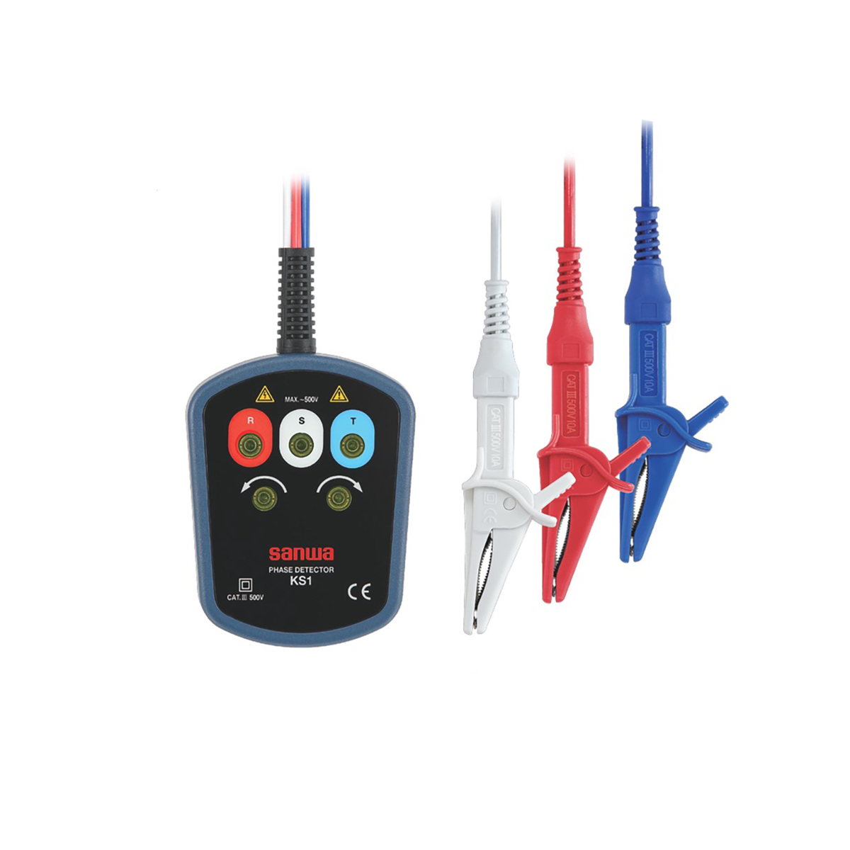 Thiết Bị Đo Thứ Tự Pha SANWA KS1 2 Thiết Bị Đo Thứ Tự Pha SANWA KS1
