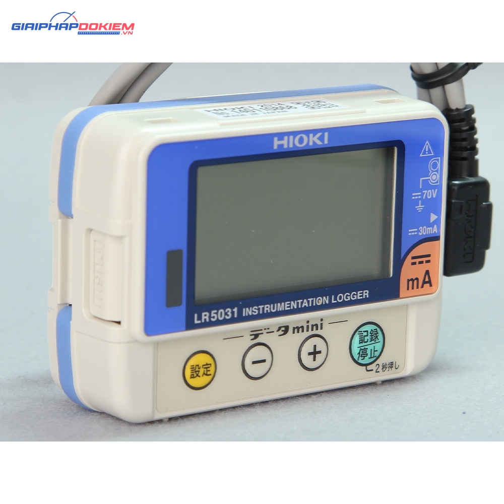 Thiết Bị Đo Và Ghi Dòng Điện Hioki LR5031 3 Thiết Bị Đo Và Ghi Nhiệt Độ Đa Năng Hioki LR5011