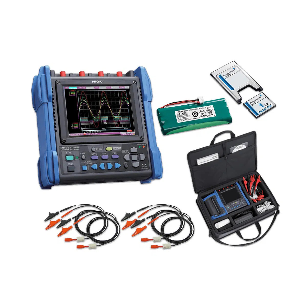 Thiết Bị Ghi Dạng Sóng Hioki MR8880-20 7 Thiết Bị Ghi Dạng Sóng Hioki MR8880-20