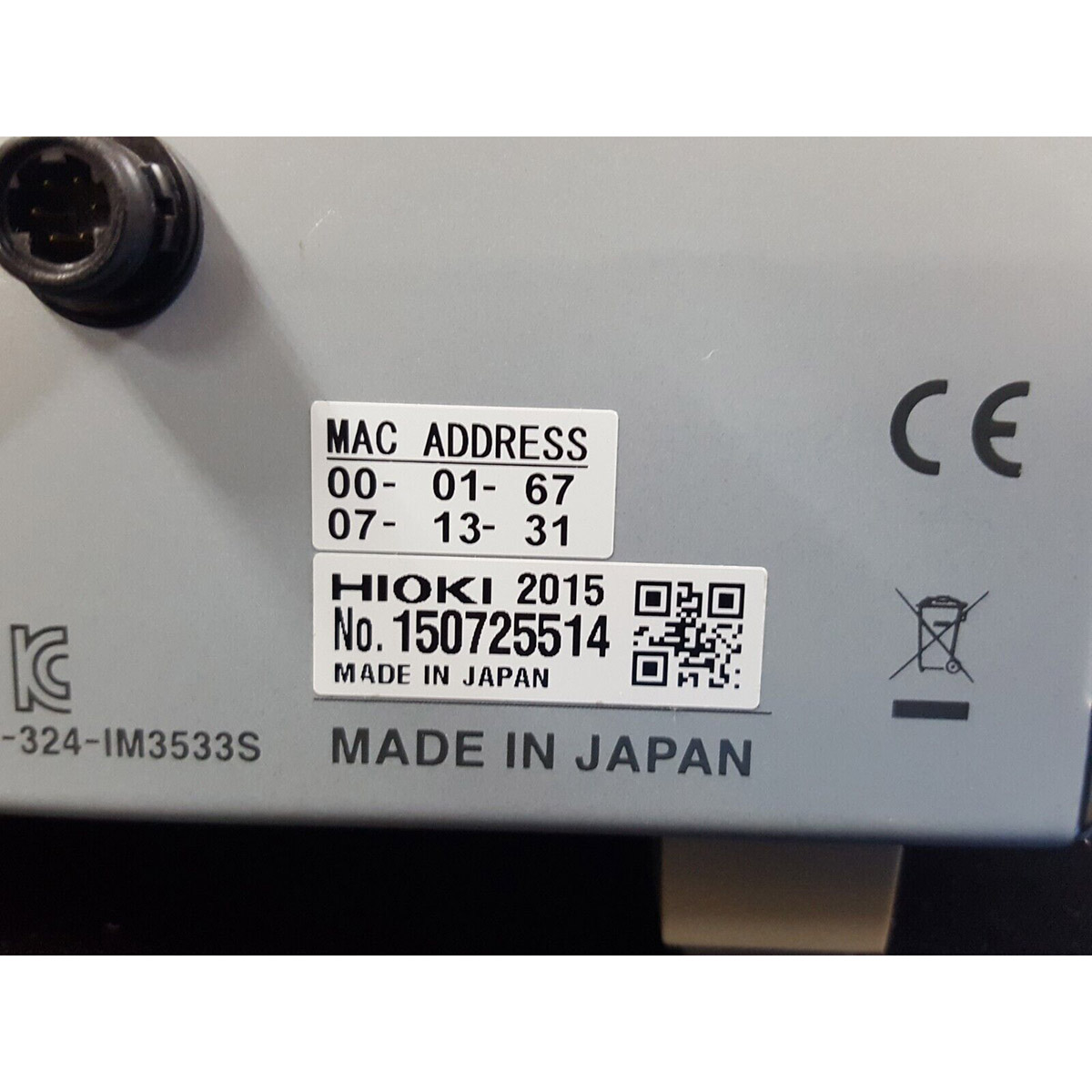 Thiết Bị Phân Tích Trở Kháng Hoá Học Hioki IM3590 8 Thiết Bị Phân Tích Trở Kháng Hoá Học Hioki IM3590