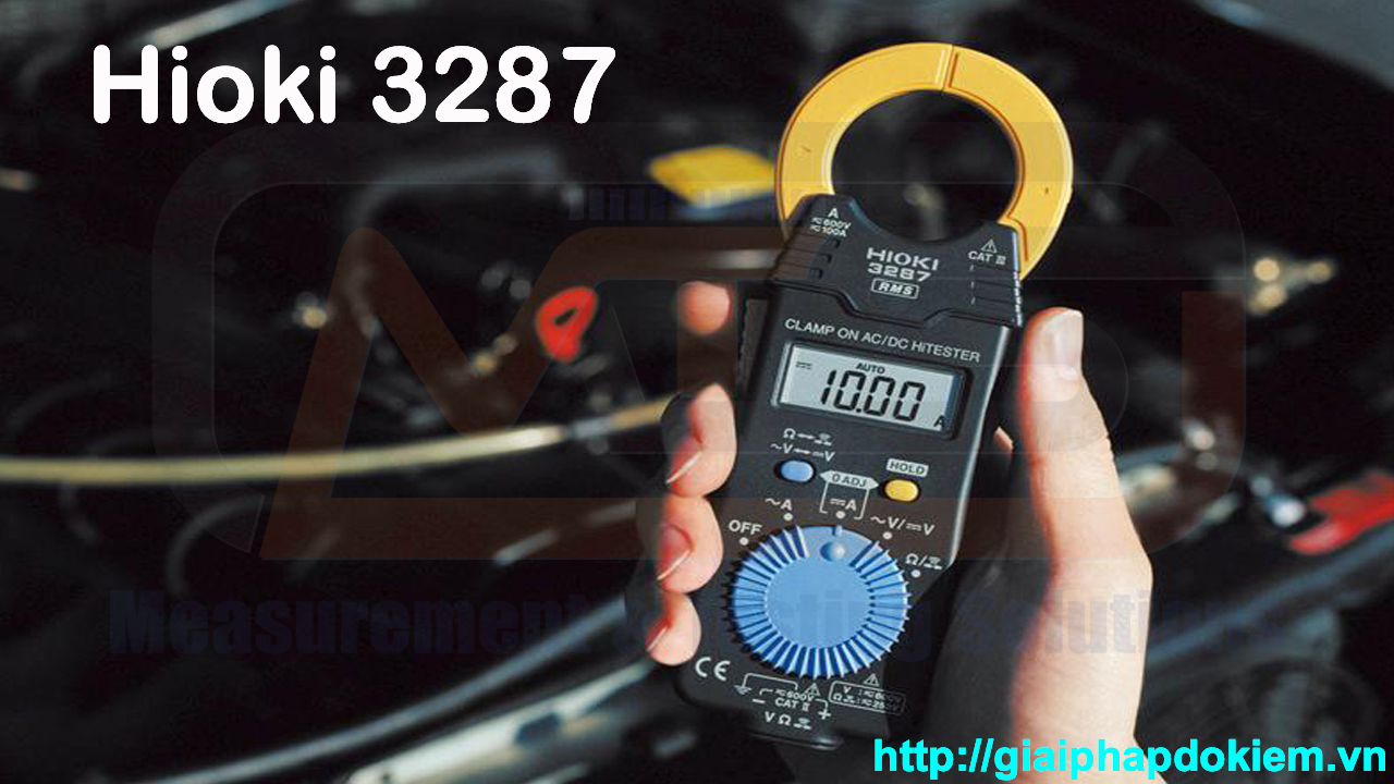 Video Ampe Kìm Đo Dòng AC/DC Hioki 3287 5 3287 y