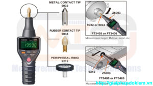 Video Thiết Bị Đo Tốc Độ Vòng Quay Hioki FT3405 / FT3406 15 ft3405 y