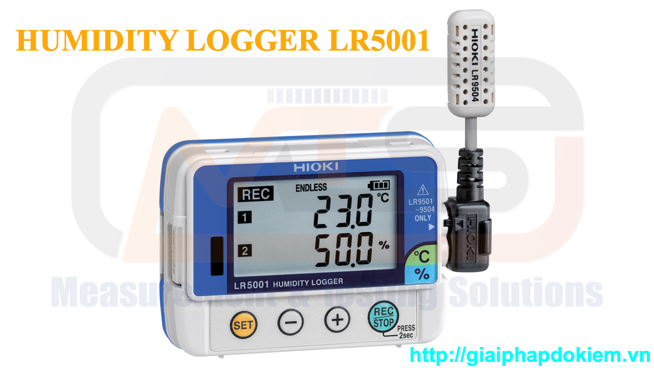 Video Thiết Bị Đo Và Ghi Độ Ẩm Hioki LR5001 15 lr5001 y