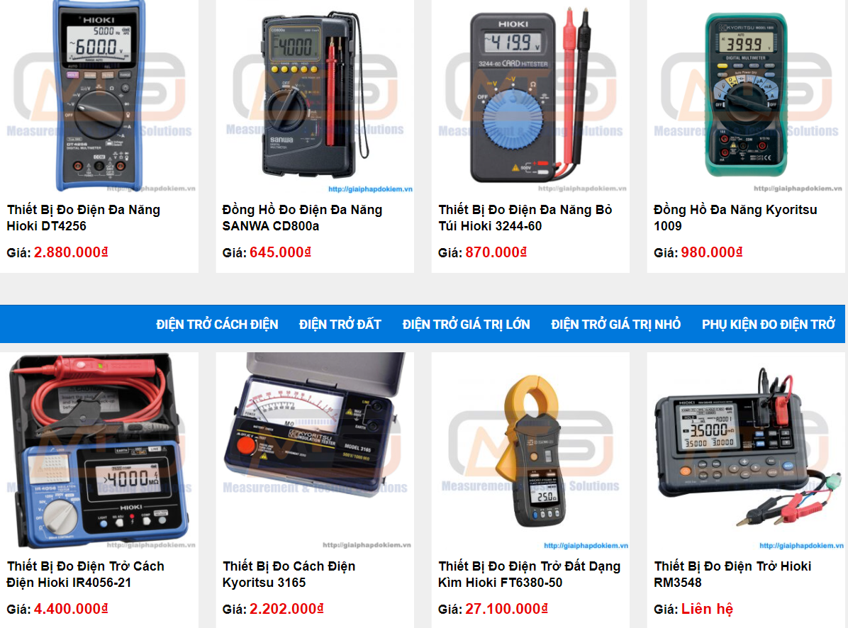 Địa chỉ bán máy đo chất lượng điện năng uy tín 6 thiet bi do chat luong dien nang