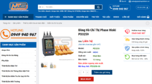 Chuyên cung cấp đồng hồ chỉ thị pha Hioki 2 Chuyên cung cấp đồng hồ chỉ thị pha Hioki