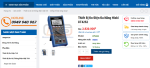 Chuyên cung cấp thiết bị đo điện đa năng Hioki DT4252 chất lượng 1 Chuyên cung cấp thiết bị đo điện đa năng Hioki DT4252 chất lượng
