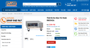 Chuyên sỉ lẻ thiết bị đo điện trở Hioki RM3542A giá tốt nhất 1 Chuyên sỉ lẻ thiết bị đo điện trở Hioki RM3542A giá tốt nhất