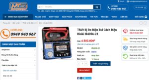 Phân phối thiết bị đo điện trở cách điện Hioki IR4056-21, chính hãng 100% 8 Phân phối thiết bị đo điện trở cách điện Hioki IR4056-21, chính hãng 100%
